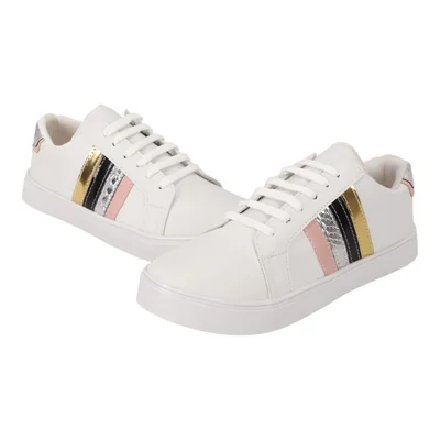 Tenis Beser Mujer Franjas Laterales