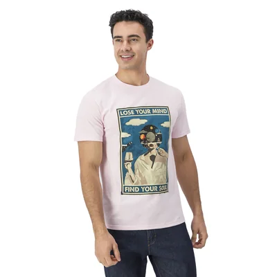 Playera Hummo Hombre Estampado Find Your Soul