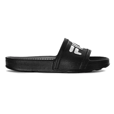 Sandalias Fila Action Slide Negro/blanco Mujer Tallas #23 al #26