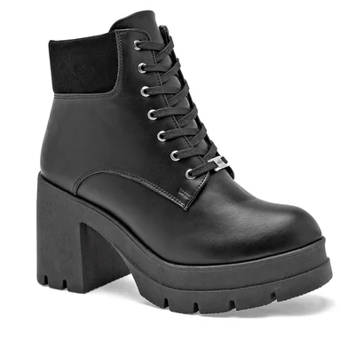 LADY ONE BOTIN MUJER TACON DZ592 NEGRO TACON 8 cm