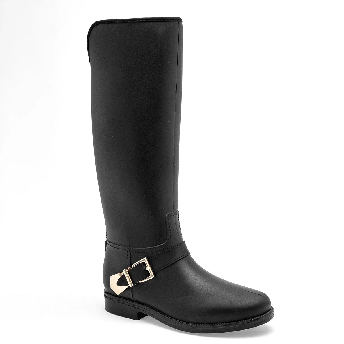 TOP MODA BOTA LLUVIA MUJER 7428A NEGRO