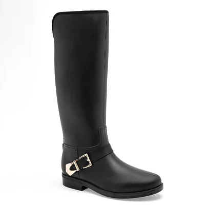TOP MODA BOTA LLUVIA MUJER 7428A NEGRO