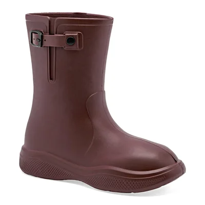 EVALIGHT BOTA LLUVIA MUJER BT23 VINO TUBO 20 CM