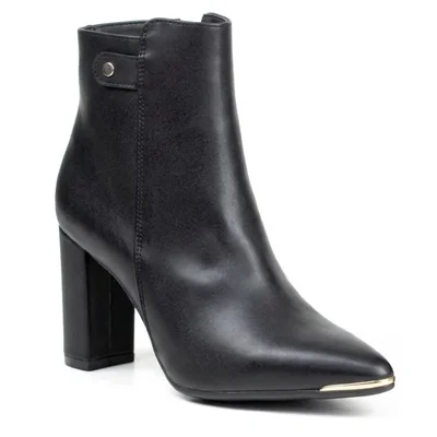 Botin De Vestir Tacón Alto Lady Paulina Mujer 264009 Negro