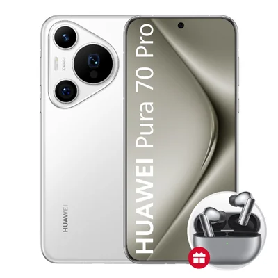 Smartphone Huawei Pura 70 Pro Blanco + Freebuds Pro 3