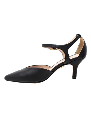 Zapatilla de piel