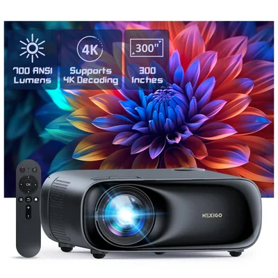 Proyector Nexigo Pj40 (gen 3) Wifi Bluetooth 1080p 4k 700 Lm - Venta Internacional.