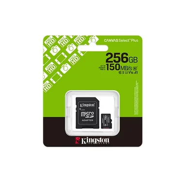 Microsd Kingston 256 gb Cl10 Plus