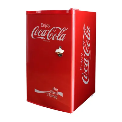 Frigobar Dace FBCOKE32E 3.2 Pies Coca Cola color Rojo