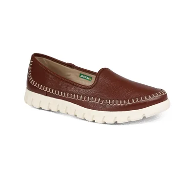Mocasín Casual Confort 16 Hrs Budapest con Aplicación Bordado para Mujer