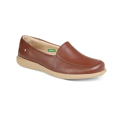Mocasín Casual Confort 16 Hrs Café para Mujer