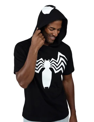 Sudadera Marvel Spider-man Venom Negro Talla Grande - Venta Internacional.