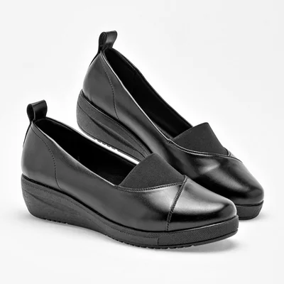 Zapato Confort Lady One Negro Dama