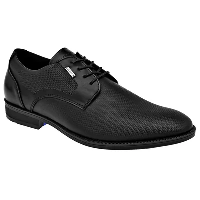 Zapato Vestir Negro Total Negro Caballero