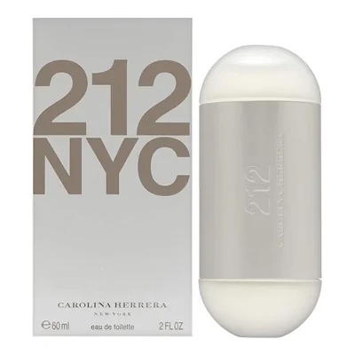 Perfume Carolina Herrera 212 Nyc Eau De Toilette para Mujer 60 ml - Venta Internacional