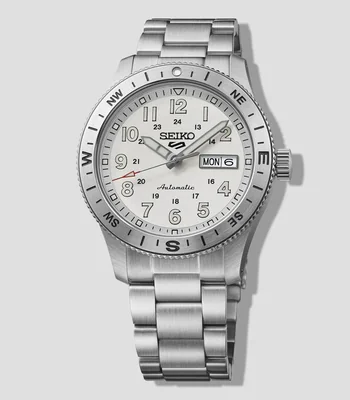 Reloj para hombre 5 Sports Field Deportivo Plateado