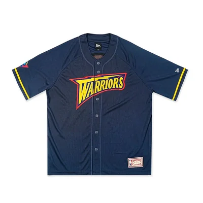 Jersey New Era NBA Golden State Warriors Baseball Hardwood