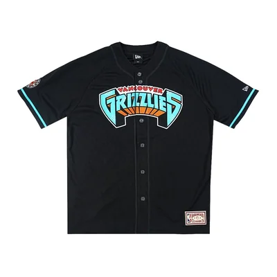 Jersey New Era NBA Vancouver Grizzlies Baseball Hardwood