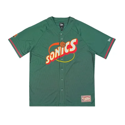 Jersey New Era NBA Seattle Supersonics Baseball Hardwood