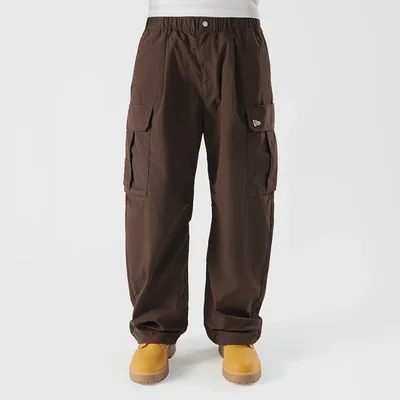 Pants Cargo New Era Nylon Café