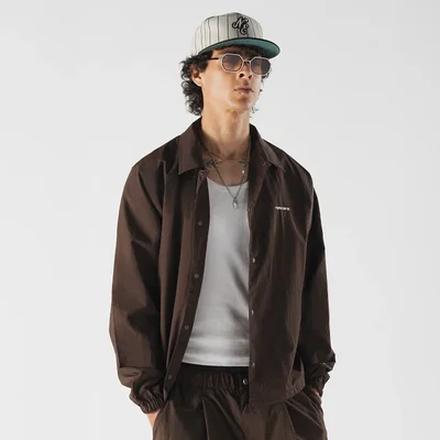 Chamarra New Era Nylon Café