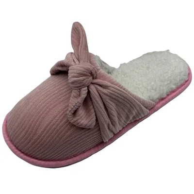Pantufla con Moño Comfort Fit By As Rosa para Mujer