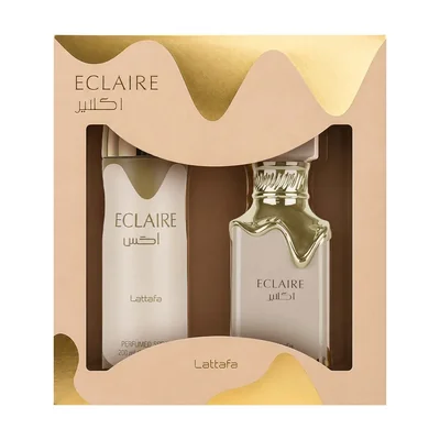 Lattafa Eclaire Estuche 2 Piezas Dama EDP 100ml + Body Spray 200ml