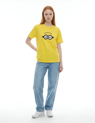 Playera cuello redondo para mujer