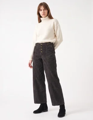 Pantalón casual straight para mujer