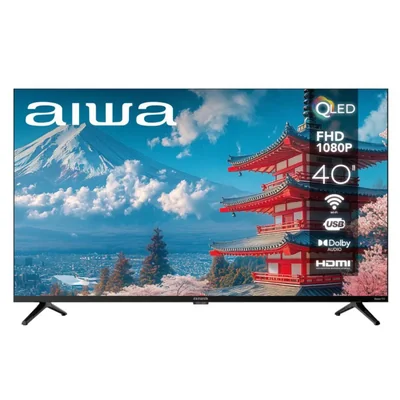 PANTALLA SMART TV AIWA 40 PULGADAS QLED FULL HD ROKU TV