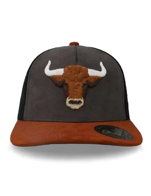 Gorra visera curva snapback Piales Bull para adulto