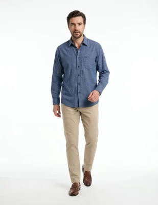 Camisa de pana para hombre