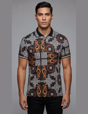 Playera cuello polo para hombre