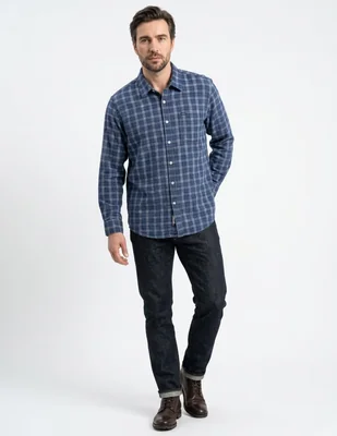 Camisa de pana para hombre