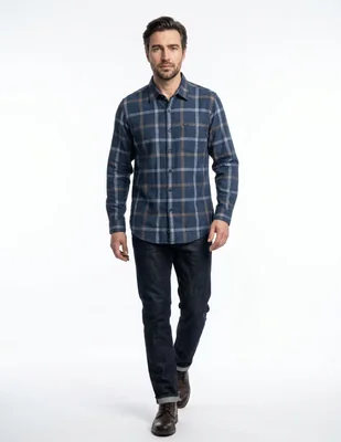 Camisa de pana para hombre