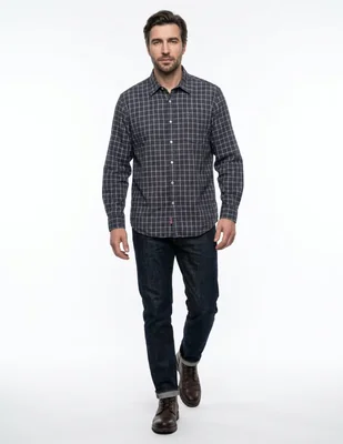 Camisa de pana para hombre