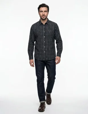 Camisa de pana para hombre