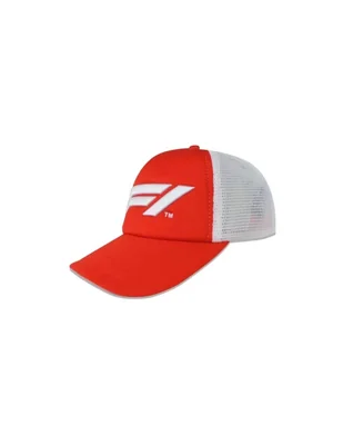 Gorra con visera curva para motorsport unisex