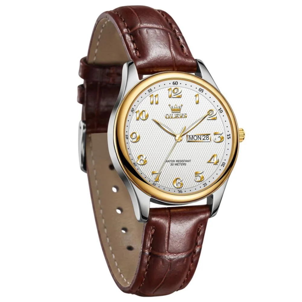 Reloj JEWELRYWE cuero dama ajustable