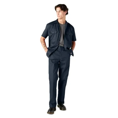Camisa Dickies 2T de manga corta color azul marino oscuro