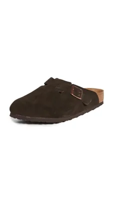 Zuecos Birkenstock Boston Marrón Mocha 26-265 cm