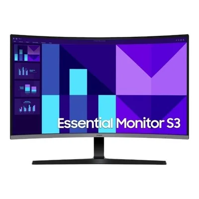 Monitor LED Samsung 32 Pulgadas S3 S39GD Mainstream, FHD 1920x1080, VA, Curvo, HDMI, D-Sub, 100Hz, Negro