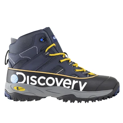 Botas Para Hombre Tipo Senderismo Camping Discovery 2084 Marino Outdoor.