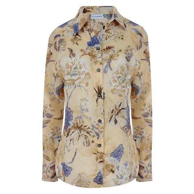 Blusa Camisera Estampado Floral City Femme para Mujer