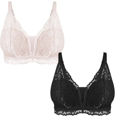 2 Pack Bra Escot Profund para Mujer Playtex