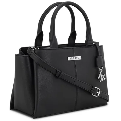 Bolsa Satchel Negro Nine West para Mujer Nym567906