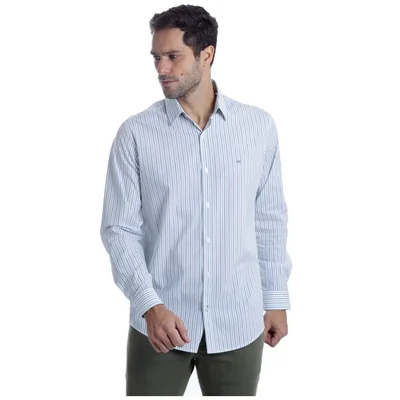 Camisa Regular Kenneth Cole Manga Larga para Hombre