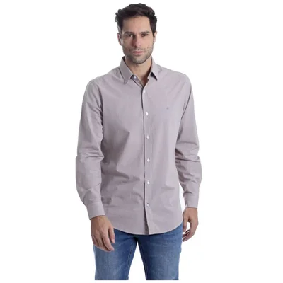 Camisa Regular Kenneth Cole Manga Larga para Hombre
