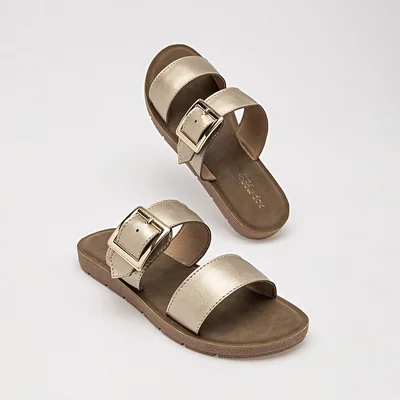 SANDALIA PISO ABIERTO MUJER Top Moda 3931 ORO