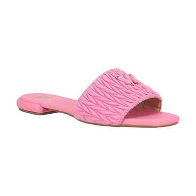 Sandalia Aplicación Herraje Westies Rosa para Mujer
